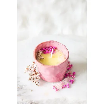 Vonný olej Yoga day Keramická svíčka - Bohyně