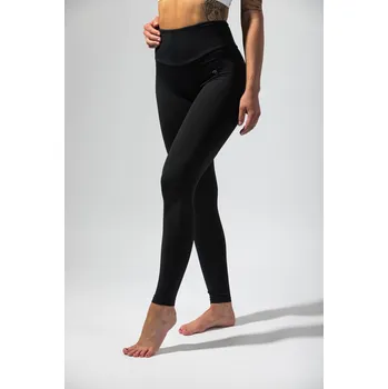 Dámské legíny GoldBee Legíny HoneyComb Lycra Black Barva: Black, Velikost: 6XL