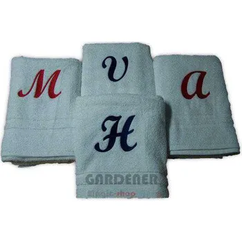 Froté osuška s inicialem 70x140cm vz.3
