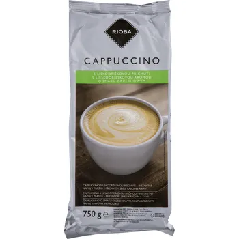 Káva RIOBA Cappuccino příchuť lískový ořech 750g