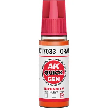 AK Interactive AK AK17033 ORANGE 18 ml - QUICK GEN