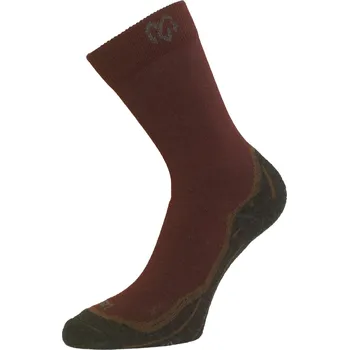 Dámské ponožky WHI merino ponožky - Vínová 388 / (34-37) S / Vínová