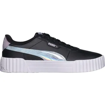 Dětská móda Dětská volnočasová obuv Puma CARINA 3.0 SPACE BELLE JR 6 Černá, Bílá, Mix
