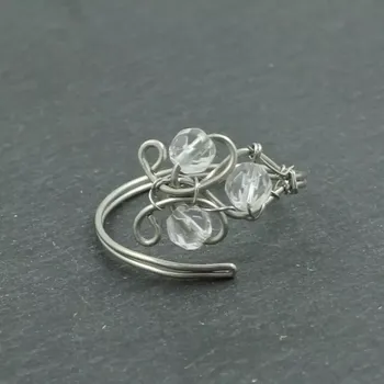 Prsten Prsten s kamínky křišťálu