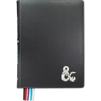 Desková hra UltraPro Dungeons & Dragons Premium Book Cover (obal na knihu) - bílé logo