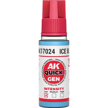 AK Interactive AK AK17024 ICE BLUE 18 ml - QUICK GEN