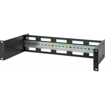 modulární přístroj a rozvaděč Intellinet 716345 2U skříň s nastavitelným DIN lištou