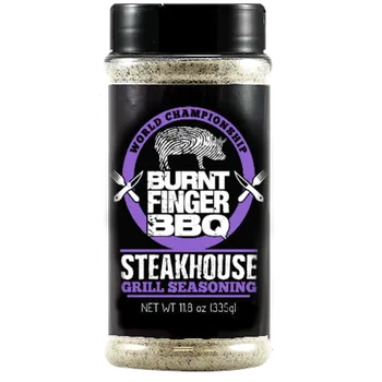 Koření Steakové koření Burnt Finger Steakhouse grill, 335 g