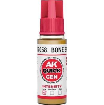 AK Interactive AK AK17058 BONE BROWN 18 ml - QUICK GEN