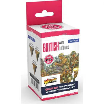 AK BRITISH WWII UNIFORMS - QUICK GEN SET AK17503