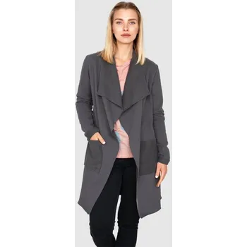 Dámský svetr Woox Toral Canus Blackened Pearl kardigan 40 + DÁREK