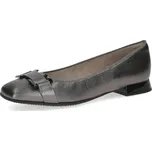 Dámské baleríny Caprice 9-22101-45-289 šedá Barva: dk grey metal., Velikost: 40