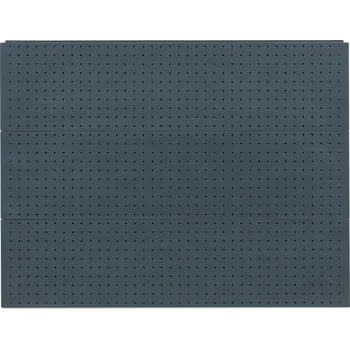 Prodejní regál Prodejní regál jednostranný, perfo stěny, 2200 x 1000 x 450 mm, přídavný, antracit