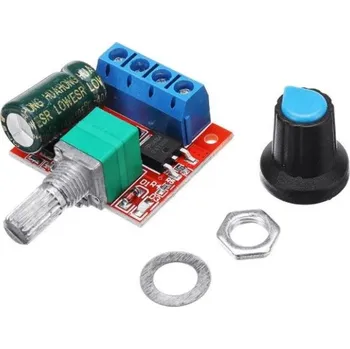 Elektronická součástka Regulátor otáček PWM stejnosměrných (DC) motorů 5-35V do 5A