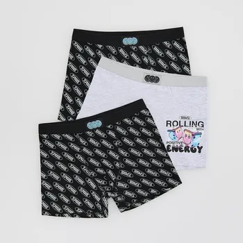 Reserved - Boxerky SmileyWorld® 3 pack - černý - 084FQ-99X - 084FQ-99X-U11