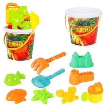 Dětské hřiště Zestaw do piasku dinozaury 10el