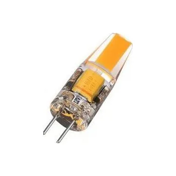 Autožárovka Žárovka LED G4 bílá, 12V/ 2W, COB, silikonový obal