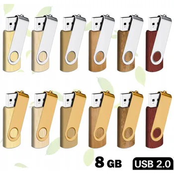 USB flash disk USB flash disk HonStar Twister 8 GB USB 2.0 hnědý