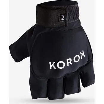 Hokejové rukavice KOROK Rukavice na pozemní hokej FH100 černá L ČERNÁ
