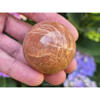 Přírodní kámen Kalcit koule 116g z Madagaskaru Ø44mm