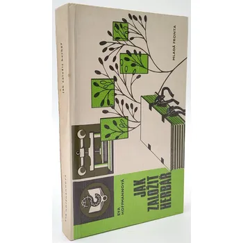 Knihovna Kniha Jak založit herbář, 300 stran (Kniha se věnuje problematice tvorby různých druhů herbářů)