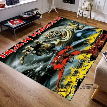 Koberec Koberec do ložnice Flanel Protiskluzový | styl Iron Maiden - 20,40x60cm