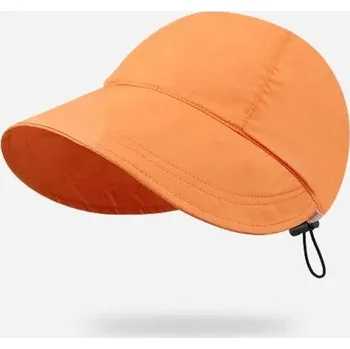Klobouk Nový letní klobouk s širokým kšiltem - Oranžová