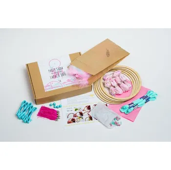 Lapač snů Pikle sada 5 ks Lapač snů Přírodní barva