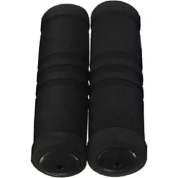 grip Pěnový potah na řídítka | gripy na kolo, 1 pár - černá