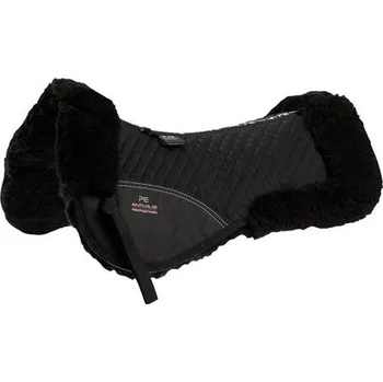 Podsedlová podložka Premier Equine, s beránkem - černá