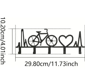 Věšák Multifunkční kovový nástěnný věšák | držák - TY4474