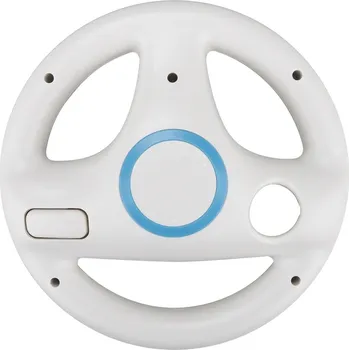Herní konzole Volant pro Nintendo Wii závodní hry - Bílá