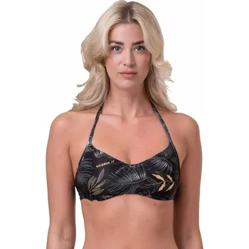 Dámské plavky Nebbia Earth Powered Bikini vrchní díl 556 Volcanic Black S