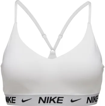 Podprsenka Dámská sportovní podprsenka Nike INDY M Bílá, Černá