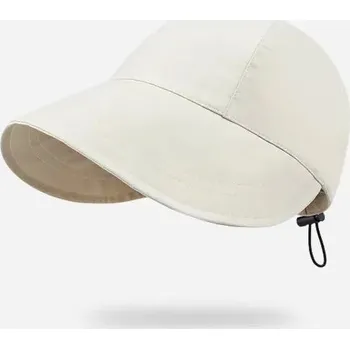 Klobouk Nový letní klobouk s širokým kšiltem - Béžová