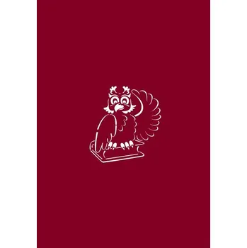 Složka univerzální, A4, motiv sova, bordó