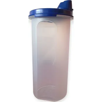 Dóza na potraviny Štaflík 650ml, modrá s výlevným víkem