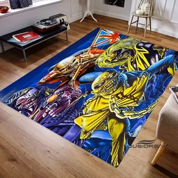 Koberec Koberec do ložnice Flanel Protiskluzový | styl Iron Maiden - 5,100x120cm