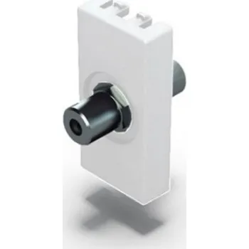 Elektrická zásuvka IBConnect Modul F-konektor (sat) - malý 1/2 Barva: Bílá