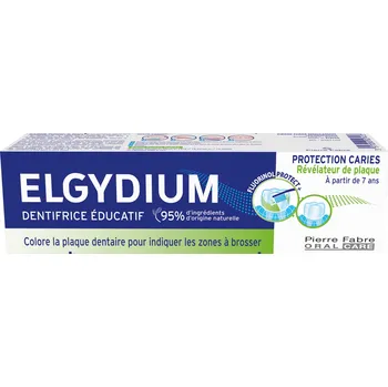 zubní pasta ELGYDIUM Edukační zubní pasta pro děti, která zviditelňuje zubní plak, 50 ml