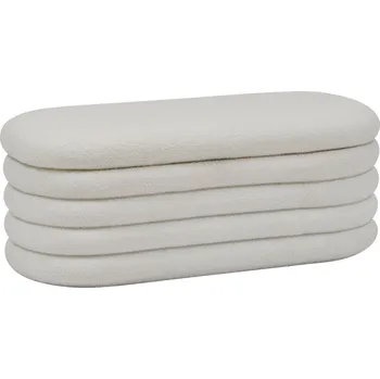 Taburet Atmosphera Lavice do předsíně GIULIA buklé, s úložným prostorem, 110 x 46 x 40,5 cm