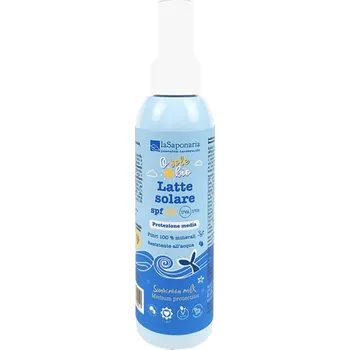 Přípravek na opalování laSaponaria Latte Solare BIO opalovací mléko SPF20 125 ml