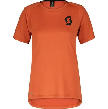 cyklistický dres SCOTT Dámský cyklistický dres Trail Vertic Pro SS léto Oranžová M Dámské