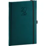 Týdenní diář 2026 NOTIQUE A5 - Aprint Top petrolejový, 15 x 21 cm