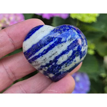 Přírodní kámen Srdce lapis lazuli 62g (Pákistán)