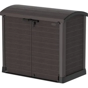 Zahradní úložný box DURAMAX 86632 StoreAway ARC Úložný box 1200 l, 145 x 125 x 82,5 cm, plastový, hnědý + Doprava ZDARMA