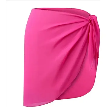 Dámské plavky Šátek přes plavky | pareo na plavky - Růžová