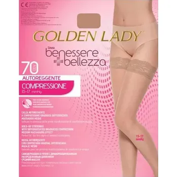 Dámské punčochy Golden Lady Benessere Bellezza punčochy 70 den 2-4 nero 4-L