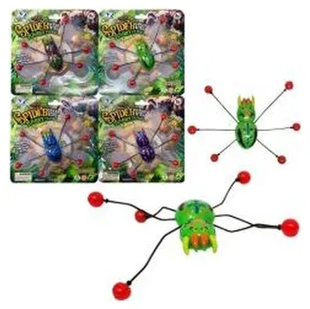 plyšák Pająk schodzący po szybie MIX