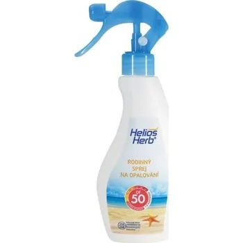 Přípravek na opalování Helios Herb Rodinný sprej na opalování SPF50 300 ml